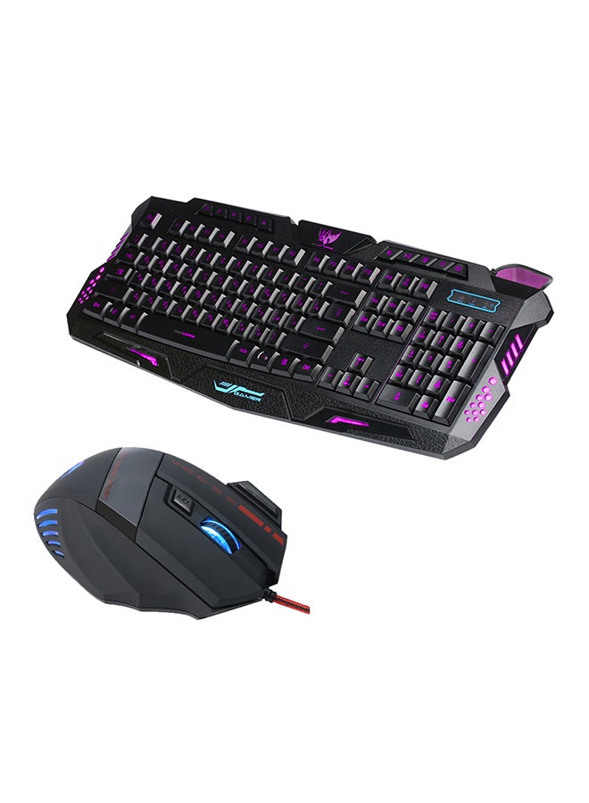 كيه كيه مون لوحة مفاتيح للألعاب مع ماوس متعدد الألوان - Image 1