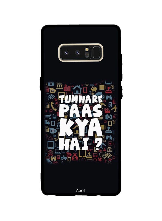 Zoot Protective Case Cover For Samsung Galaxy Note8 Tumhare Paas Kya Hai