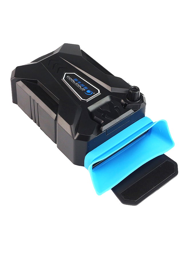 كيه كيه مون مروحة تبريد بمنافذ USB للكمبيوتر المحمول FE-1 الأسود / الأزرق  - Image 1
