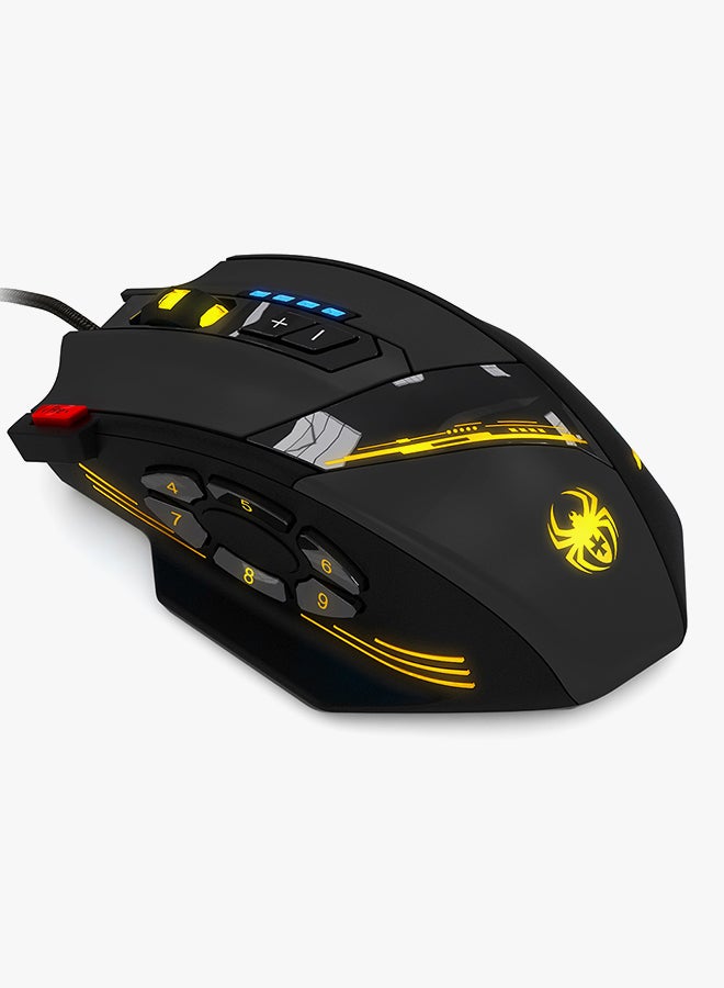 KKmoon LED Wired Optical Gaming Mouse Black - Image 2