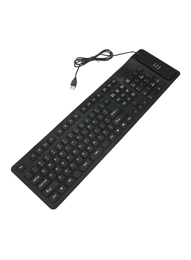 KKmoon Foldable Keyboard Black - Image 1