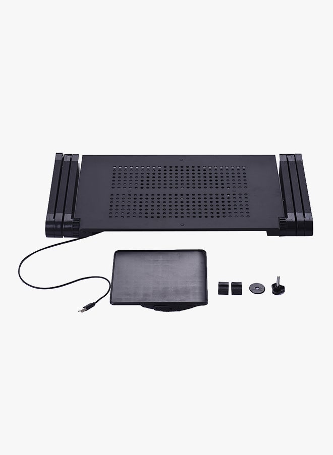 KKmoon Foldable Laptop Stand Black - Image 2