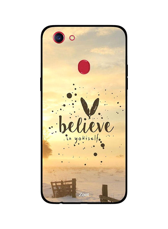 Protective Case Cover For Oppo F5 Believe In Yourself - v1537968022/N18238738A_1