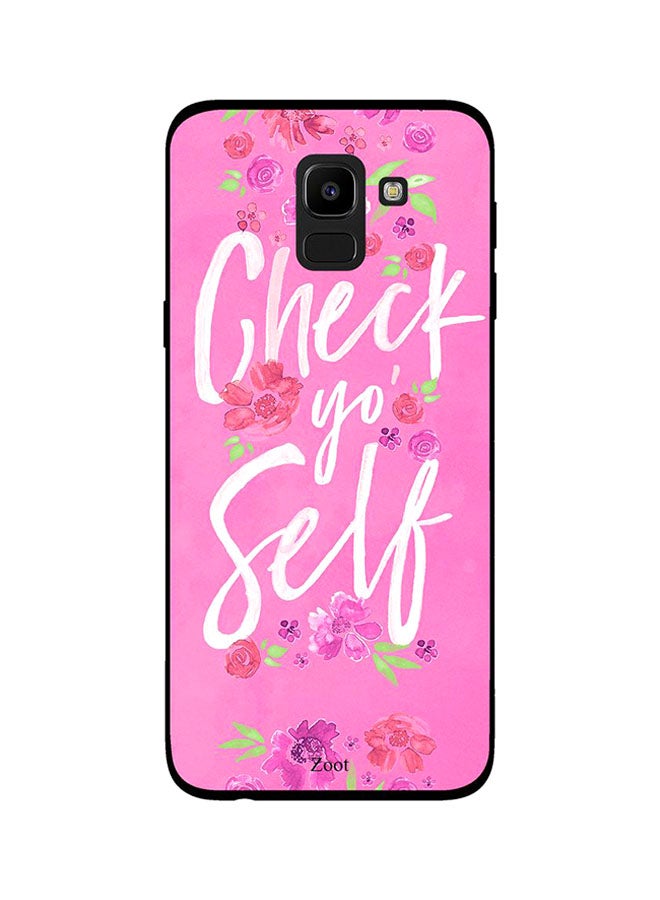 Zoot Protective Case Cover For Samsung Galaxy J6 Check Yo Self
