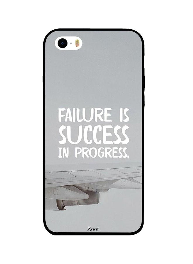 Zoot - Protective Case Cover For Apple iPhone SE Failure Is Success In Progress - Image 1