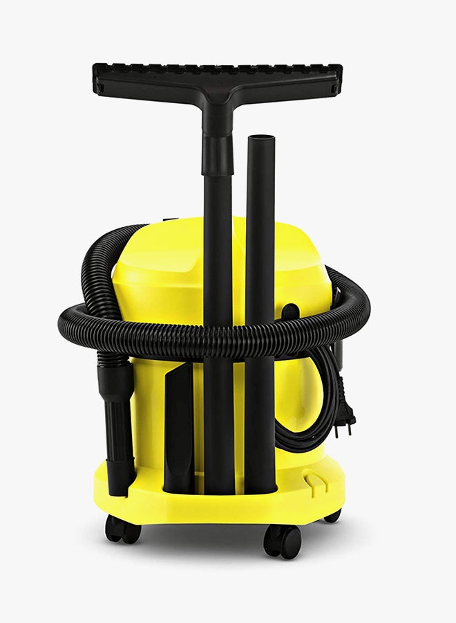 كارشر مكنسة كهربائية بتصميم حاوية 12 L 1000 W WD 2 أصفر/أسود  - Image 2