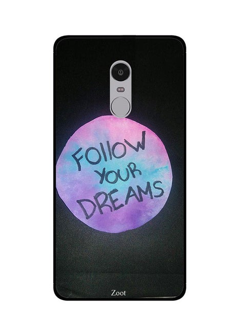 Protective Case Cover For Xiaomi Redmi Note 4 Follow Your Dreams