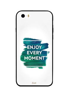 Protective Case Cover For Apple iPhone SE Enjoy Every Moment