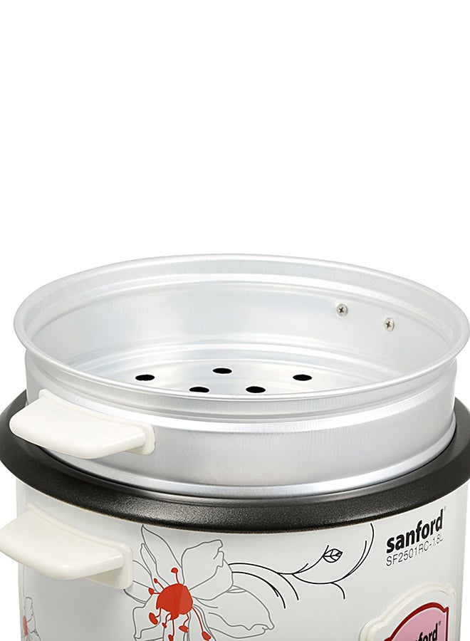 Sanford Rice Cooker 1.8L 1.8 L 700.0 W SF2501RC BS White/Grey - Image 3