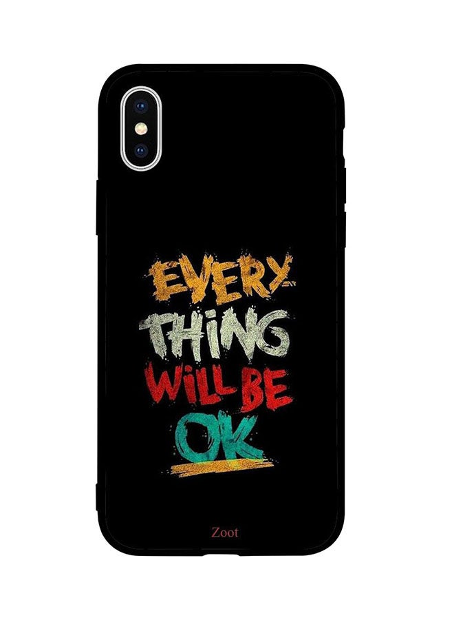 Zoot Skin Case Cover -for Apple iPhone X Everything Will Be Ok Everything Will Be Ok 