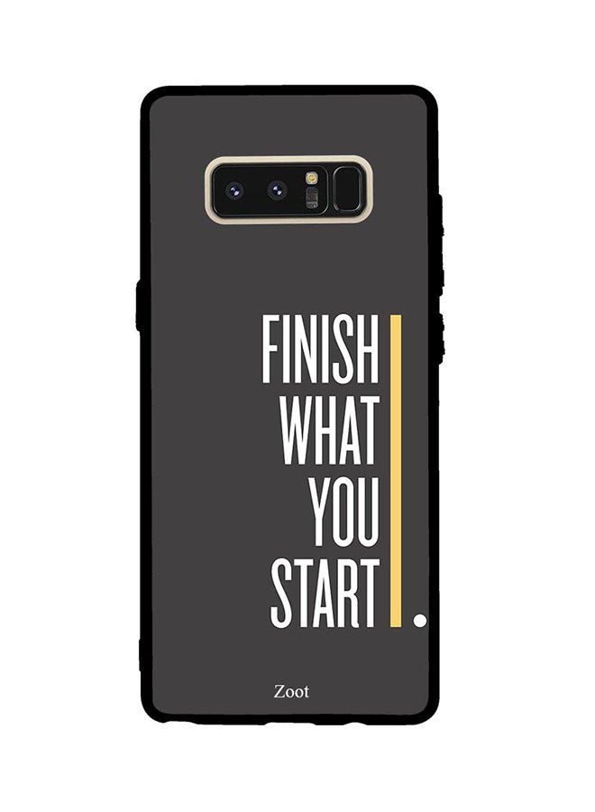 Zoot Protective Case Cover For Samsung Galaxy Note8 Finish What You Start