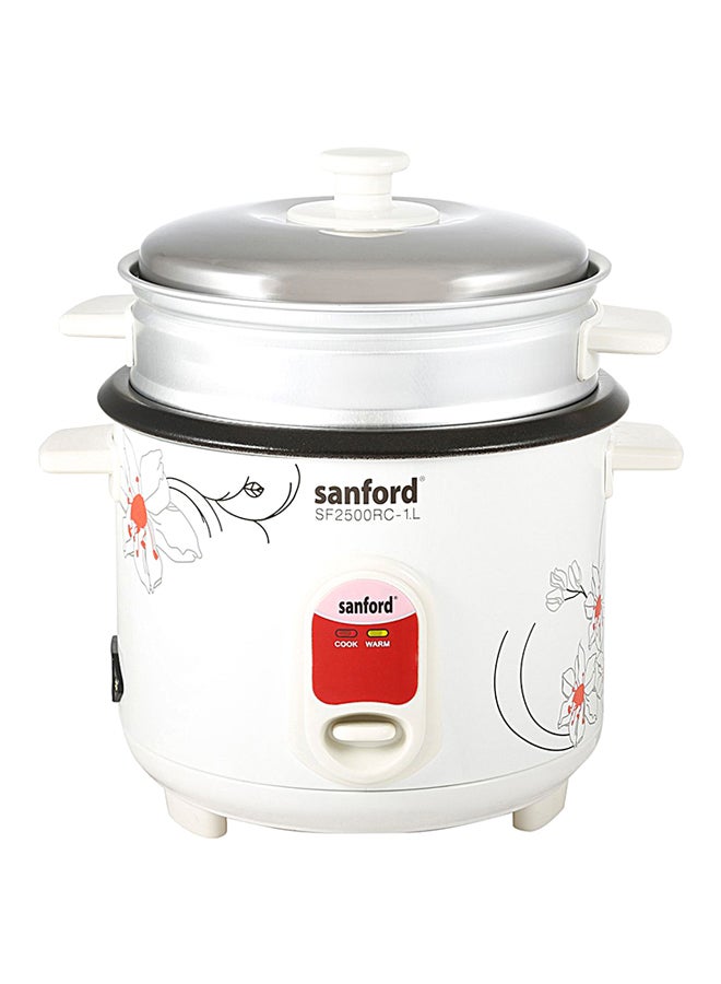 Sanford Rice Cooker 1 L 1.0 L 400.0 W SF2500RC BS White/Grey - Image 1