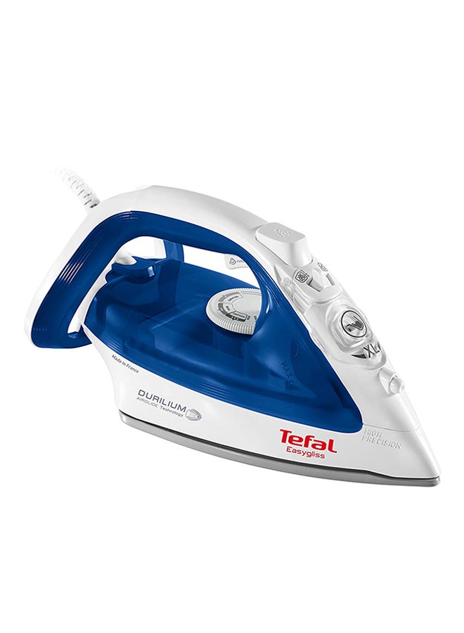 Tefal Steam Iron 2400W FV3960E0 Blue/White - Image 1