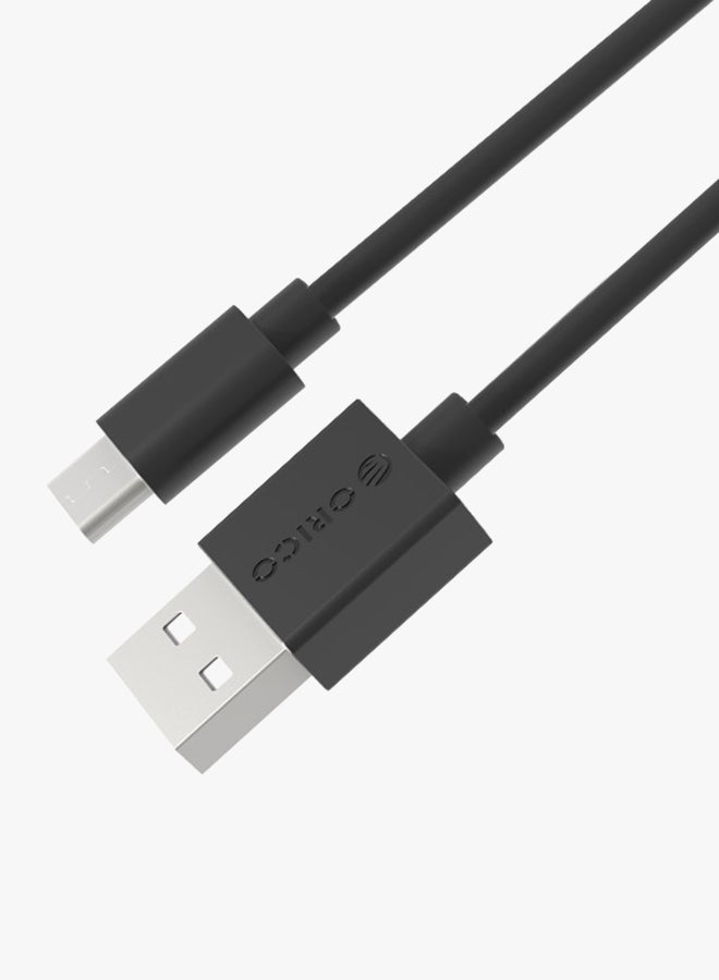Orico - Type-A To Type-C Charge And Data Sync Cable Black - Image 1