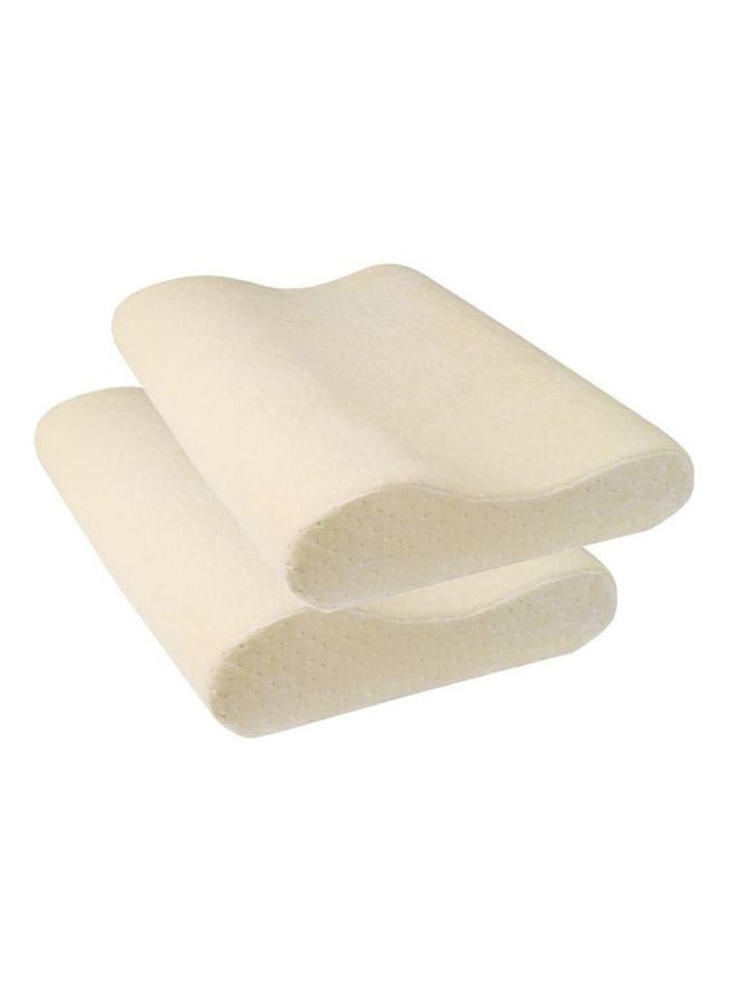 2-Piece Memory Pillow White 