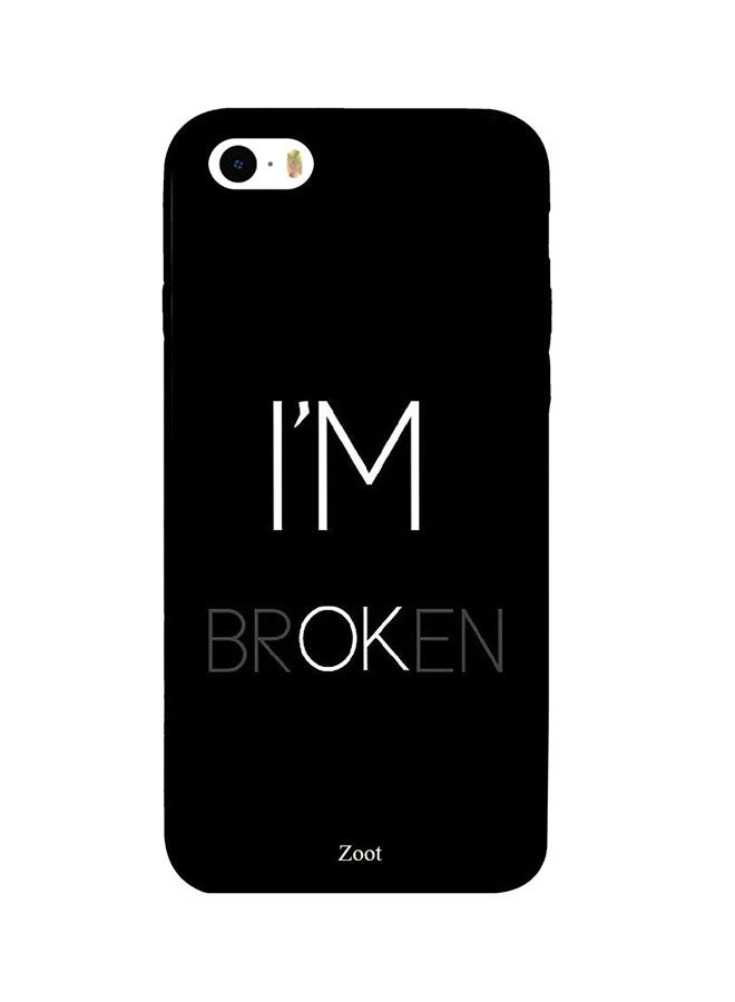 Protective Case Cover For Apple iPhone 5 I'm Ok