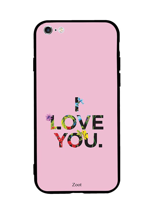 Zoot Protective Case Cover For Apple iPhone 6 Plus I Love You Floral Printing