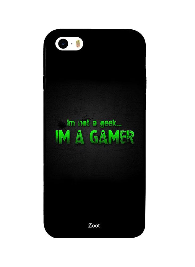 Zoot - Protective Case Cover For Apple iPhone 5 I'm Not A Geek Im A Gamer - Image 1