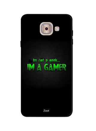 Protective Case Cover For Samsung Galaxy J7 Max I'm Not A Geek Im A Gamer - v1537977944/N18248817A_1