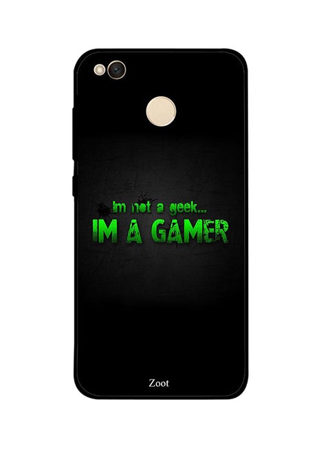 Protective Case Cover For Xiaomi Redmi 4X I'm Not A Geek Im A Gamer