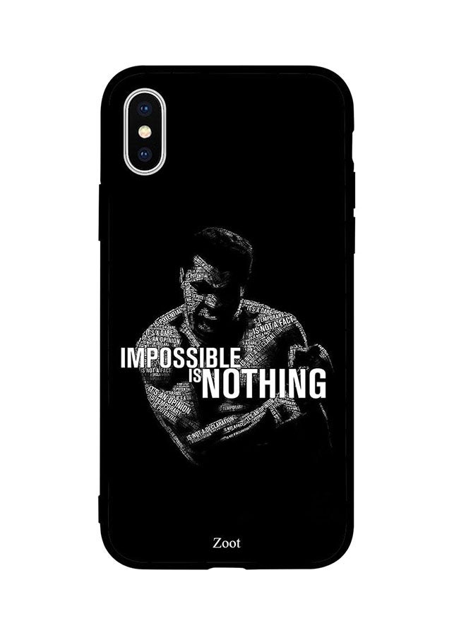 Skin Case Cover -for Apple iPhone X Impossible Is Nothing Impossible Is Nothing