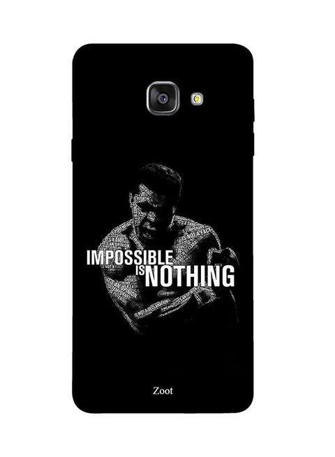 Protective Case Cover For Samsung Galaxy A7 2016 Impossible Is Nothing