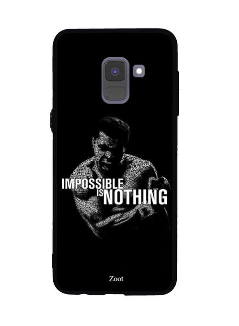 Protective Case Cover For Samsung Galaxy A8 Plus Impossible Is Nothing
