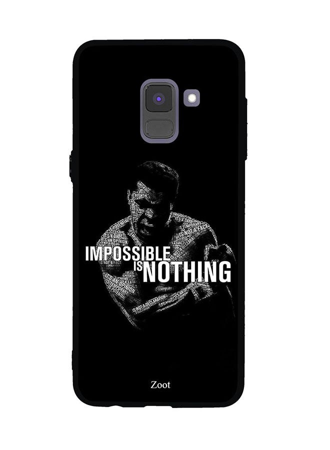 Protective Case Cover For Samsung Galaxy A8 Plus Impossible Is Nothing