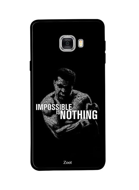 Protective Case Cover For Samsung Galaxy C7 Impossible Is Nothing