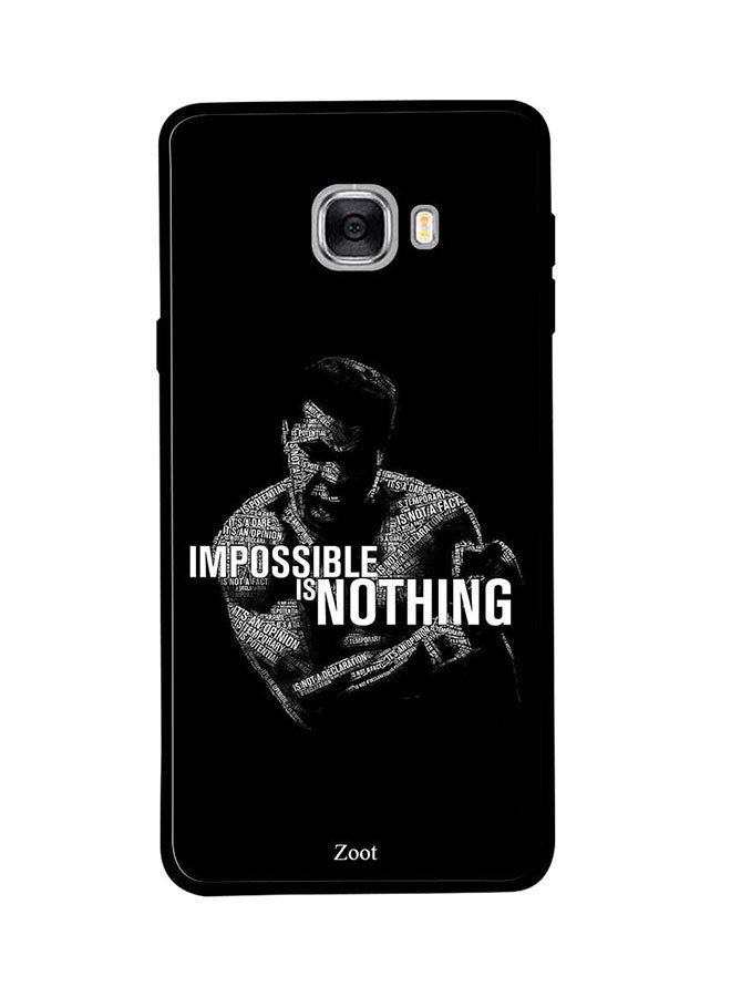 Protective Case Cover For Samsung Galaxy C7 Impossible Is Nothing