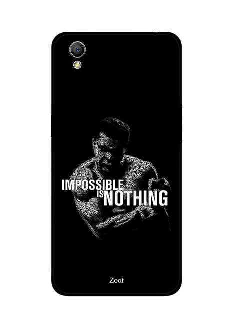 Protective Case Cover For Oppo A37 Impossible Is Nothing