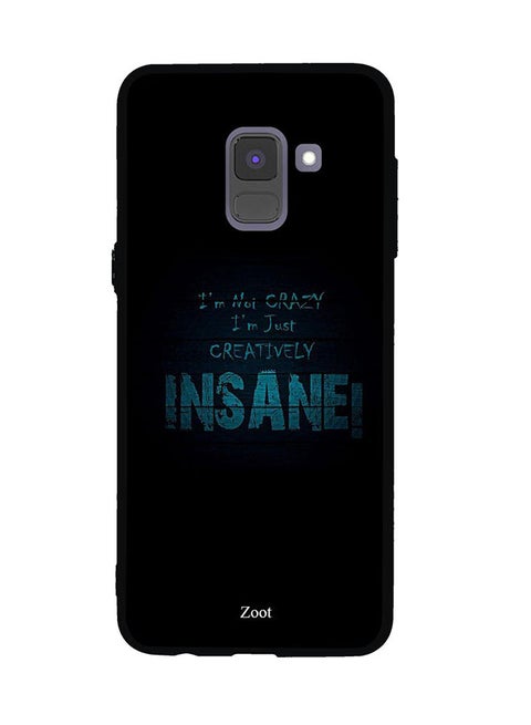 Protective Case Cover For Samsung Galaxy A8 Plus I'm Creatively Insane