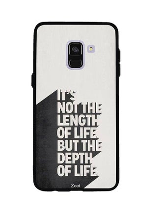 Protective Case Cover For Samsung Galaxy A8 It's Not The Length Of Life But The Depth Of Life - v1537978037/N18249254A_1