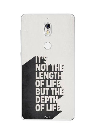 Protective Case Cover For Nokia 7 It's Not The Length Of Life But The Depth Of Life - v1537978046/N18249296A_1