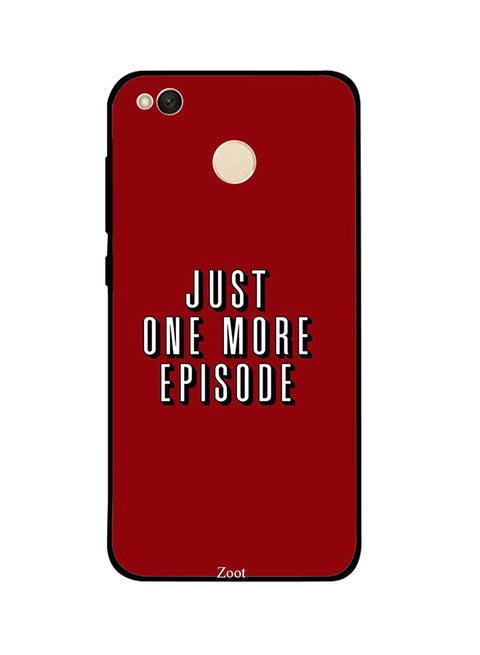 Protective Case Cover For Xiaomi Redmi 4X Just One More Episode