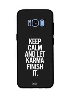 Protective Case Cover For Samsung Galaxy S8 Plus Keep Calm And Let Karma Finish It