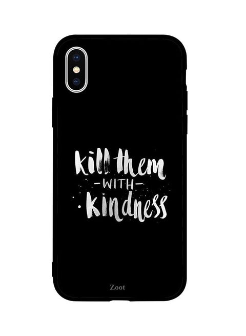 Skin Case Cover -for Apple iPhone X Kill Them With Kindness Kill Them With Kindness