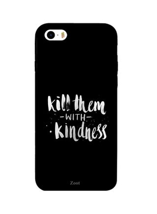 Protective Case Cover For Apple iPhone 5 Kill Them With Kindness - v1537978127/N18249757A_1