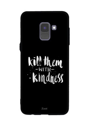 Protective Case Cover For Samsung Galaxy A8 Plus Kill Them With Kindness - v1537978133/N18249783A_1