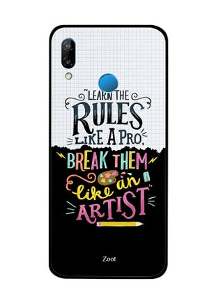 Protective Case Cover For Huawei Nova 3E Learn The Rules Like A Pro Break Them Like An Artist - v1537978216/N18250152A_1