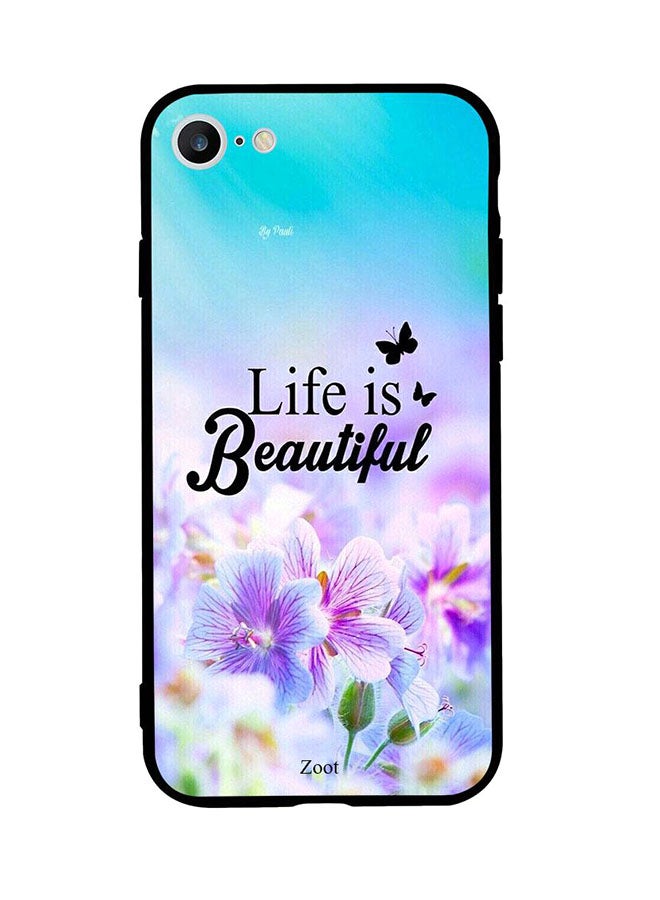 Protective Case Cover For Apple iPhone 6 Life Is Beautiful