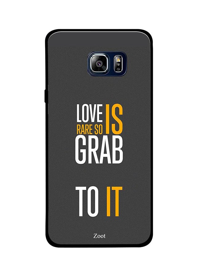 Zoot - Protective Case Cover For Samsung Galaxy Note5 Love Is Rare So Grab To It - Image 1
