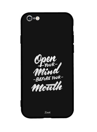 Skin Case Cover -for Apple iPhone 6S Plus Open Your Mind Be-fore Your Mouth Open Your Mind Before Your Mouth - v1537978866/N18255233A_1