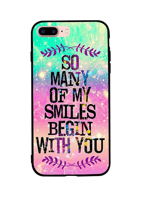 Skin Case Cover -for Apple iPhone 8 Plus So Many Of My Smiles Begin With You So Many Of My Smiles Begin With You