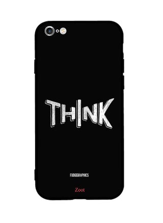 غطاء حماية واق لهاتف أبل آيفون 6 بلس مطبوع عليه كلمة "Think" - v1537982628/N18257436A_1