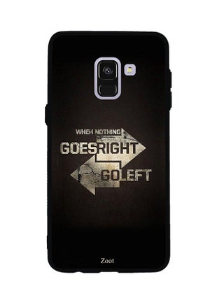 Protective Case Cover For Samsung Galaxy A8 When Nothing Goes Right Go Left - v1537982806/N18258344A_1