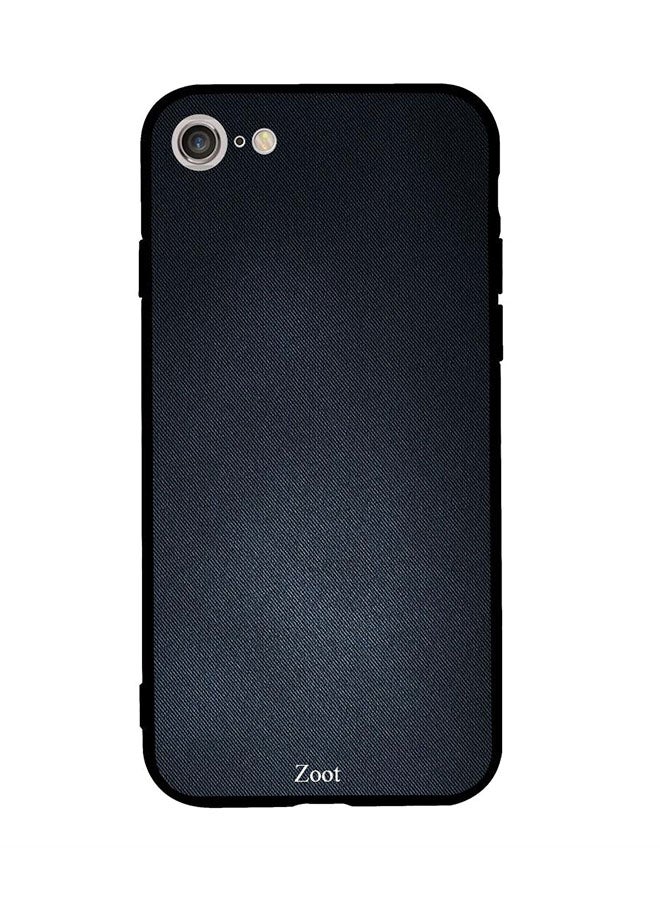 Zoot Protective Case Cover For Apple iPhone 8 Black Jeans Pattern