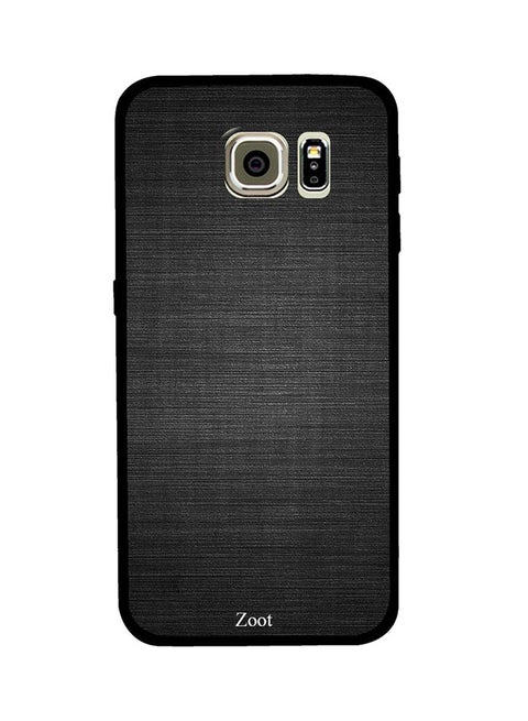 Protective Case Cover For Samsung Galaxy S6 Black Lines Texture