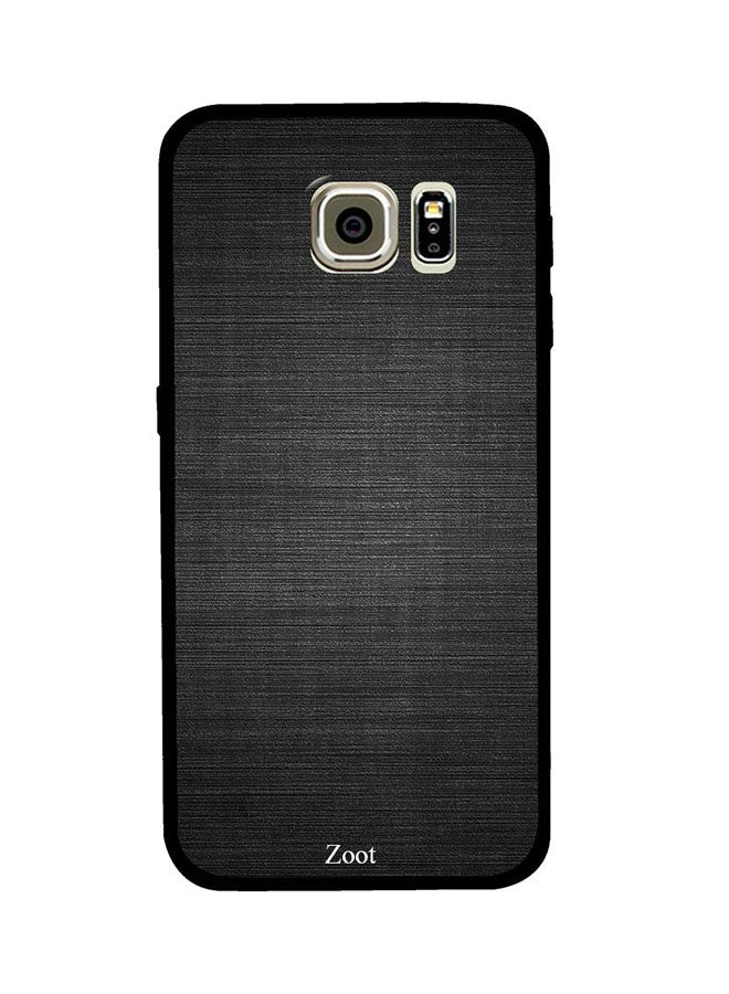 Protective Case Cover For Samsung Galaxy S6 Black Lines Texture