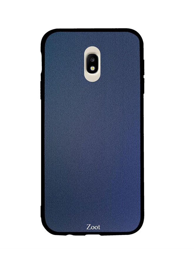 Zoot Protective Case Cover For Samsung Galaxy J7 Pro Blue Cloth Pattern